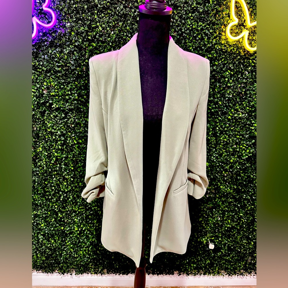 BBJ Mint Green Blazer. Size M